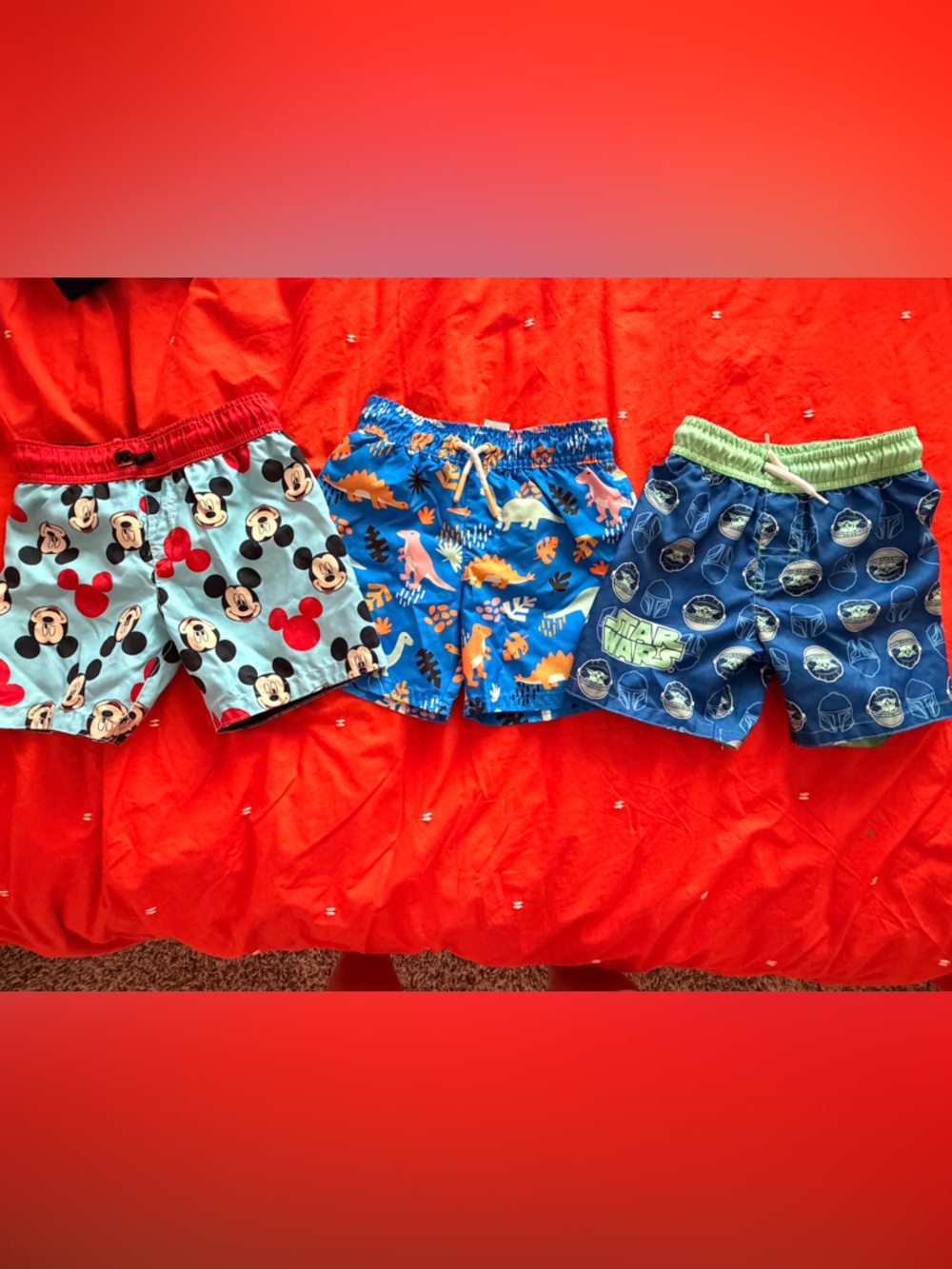 4T Swim Trunk Haul - Disney, Star Wars & Cat & Jack